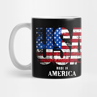 USA Patriotic American Flag For Men Women Kids Boys Girls Mug